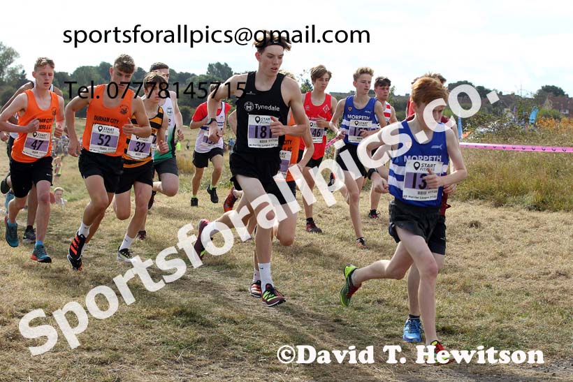 Mens under-17s 2021 North Eastern League, Wrekenton, Low Fell, Gateshead. Photo: David T. Hewitson/Sports for All Pics